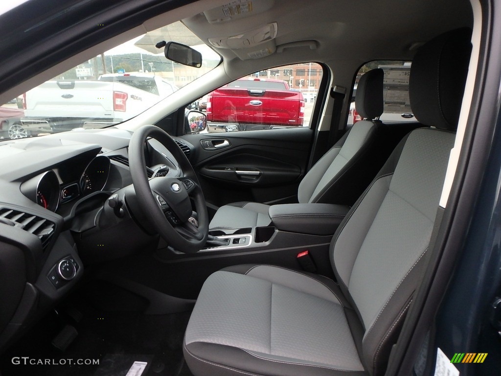 Chromite Gray/Charcoal Black Interior 2019 Ford Escape SE 4WD Photo #130135295