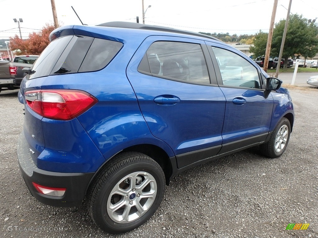 2018 EcoSport SE 4WD - Lightning Blue / Ebony Black photo #2