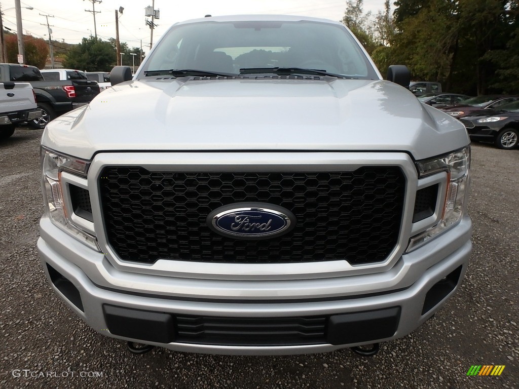 2018 F150 STX SuperCrew 4x4 - Ingot Silver / Black photo #7