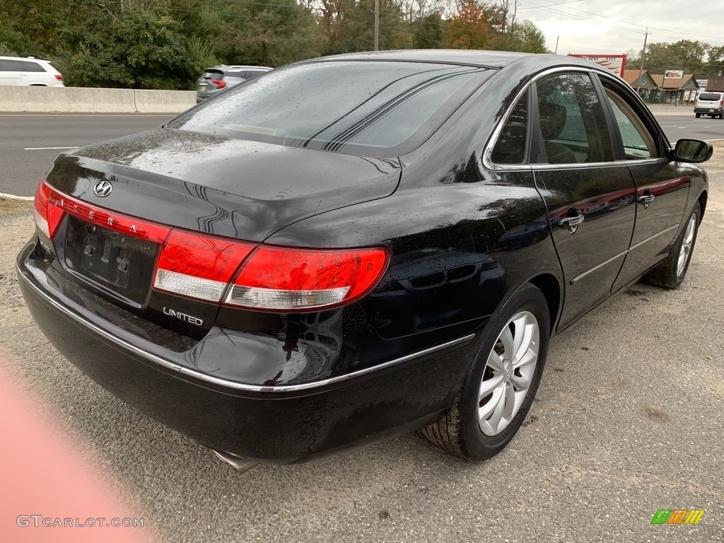 2006 Azera Limited - Ebony Black / Gray photo #5