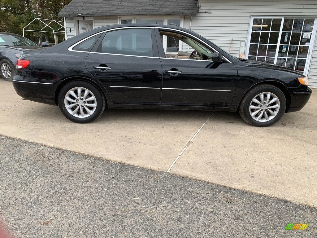 2006 Azera Limited - Ebony Black / Gray photo #6