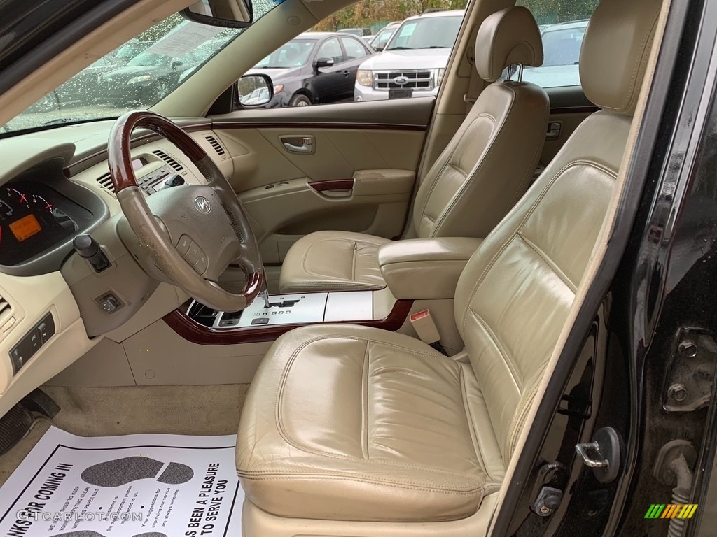 2006 Azera Limited - Ebony Black / Gray photo #8