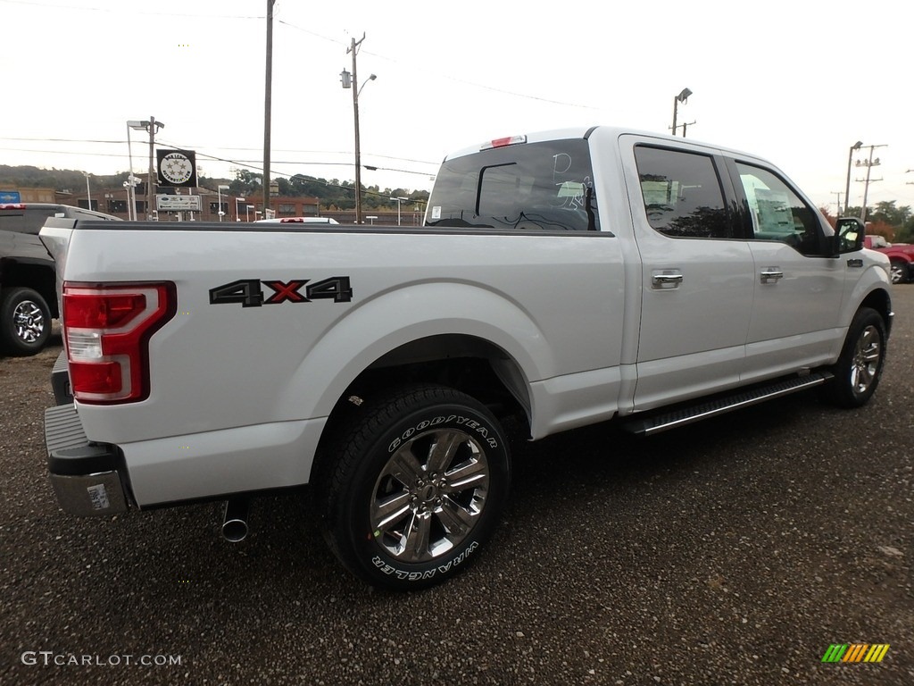 2018 F150 XLT SuperCrew 4x4 - Oxford White / Earth Gray photo #2