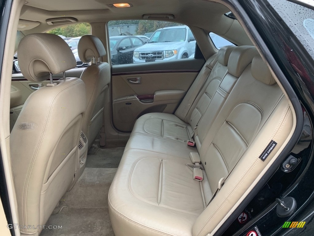 2006 Azera Limited - Ebony Black / Gray photo #10