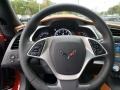 2019 Chevrolet Corvette Kalahari Interior Steering Wheel Photo