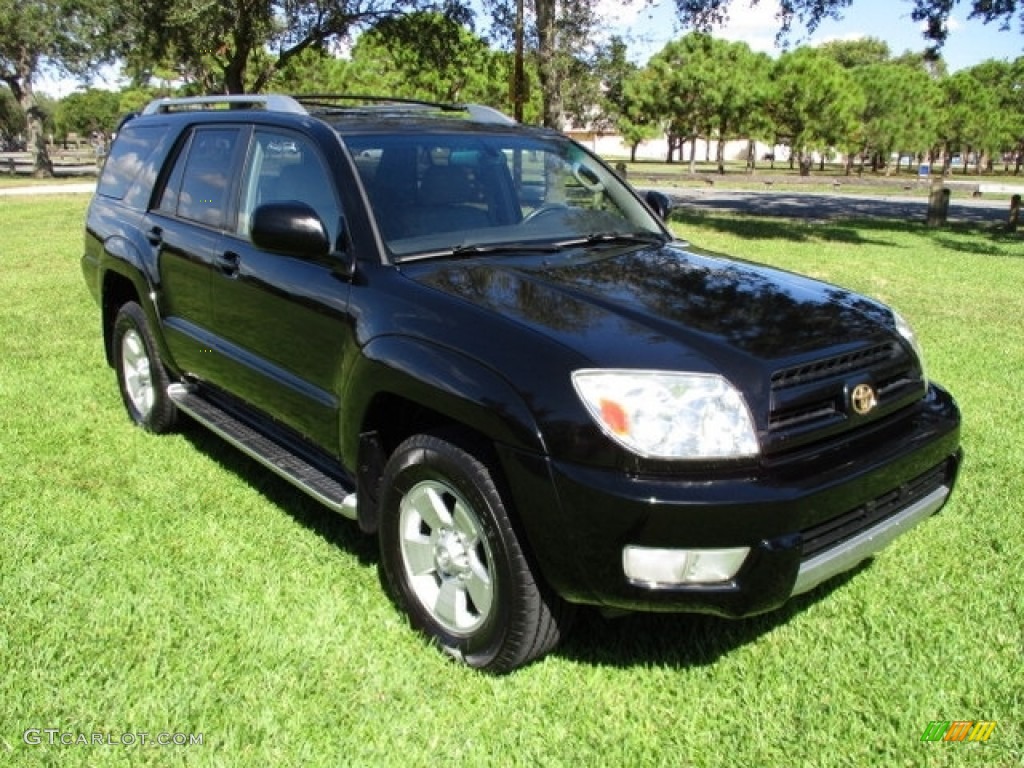 2004 4Runner Limited 4x4 - Black / Stone photo #22