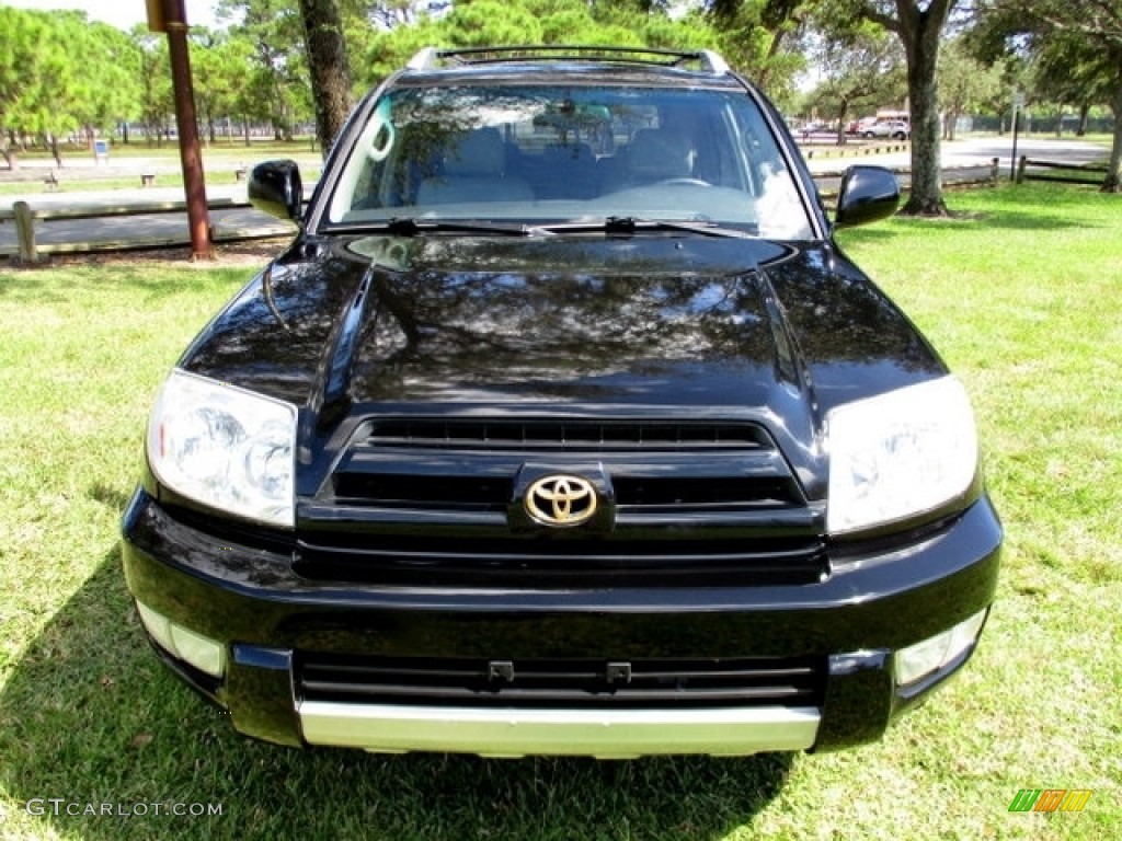 2004 4Runner Limited 4x4 - Black / Stone photo #47