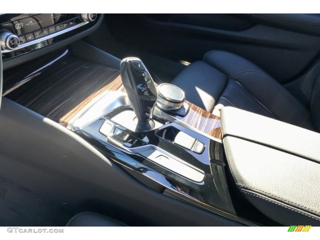 2019 5 Series 530e iPerformance Sedan - Bluestone Metallic / Black photo #7