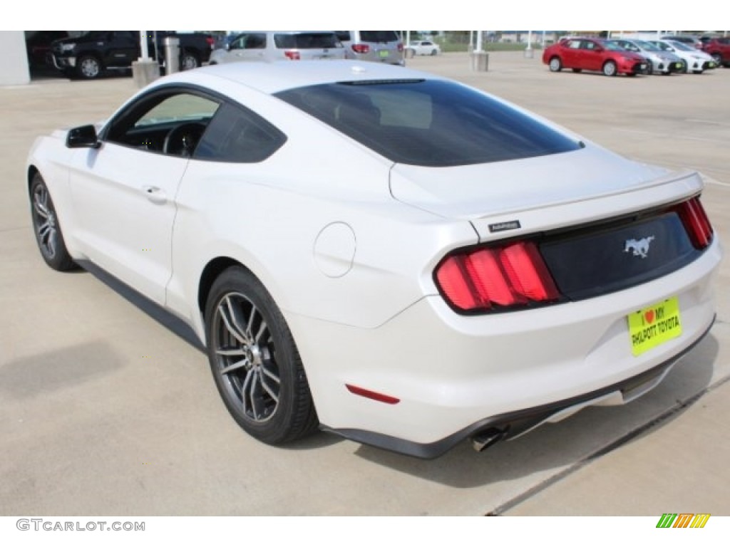 2017 Mustang EcoBoost Premium Coupe - Oxford White / Ebony photo #6