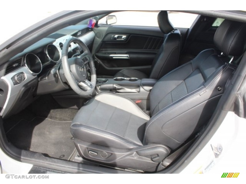 2017 Mustang EcoBoost Premium Coupe - Oxford White / Ebony photo #15