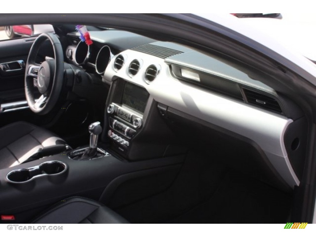 2017 Mustang EcoBoost Premium Coupe - Oxford White / Ebony photo #28