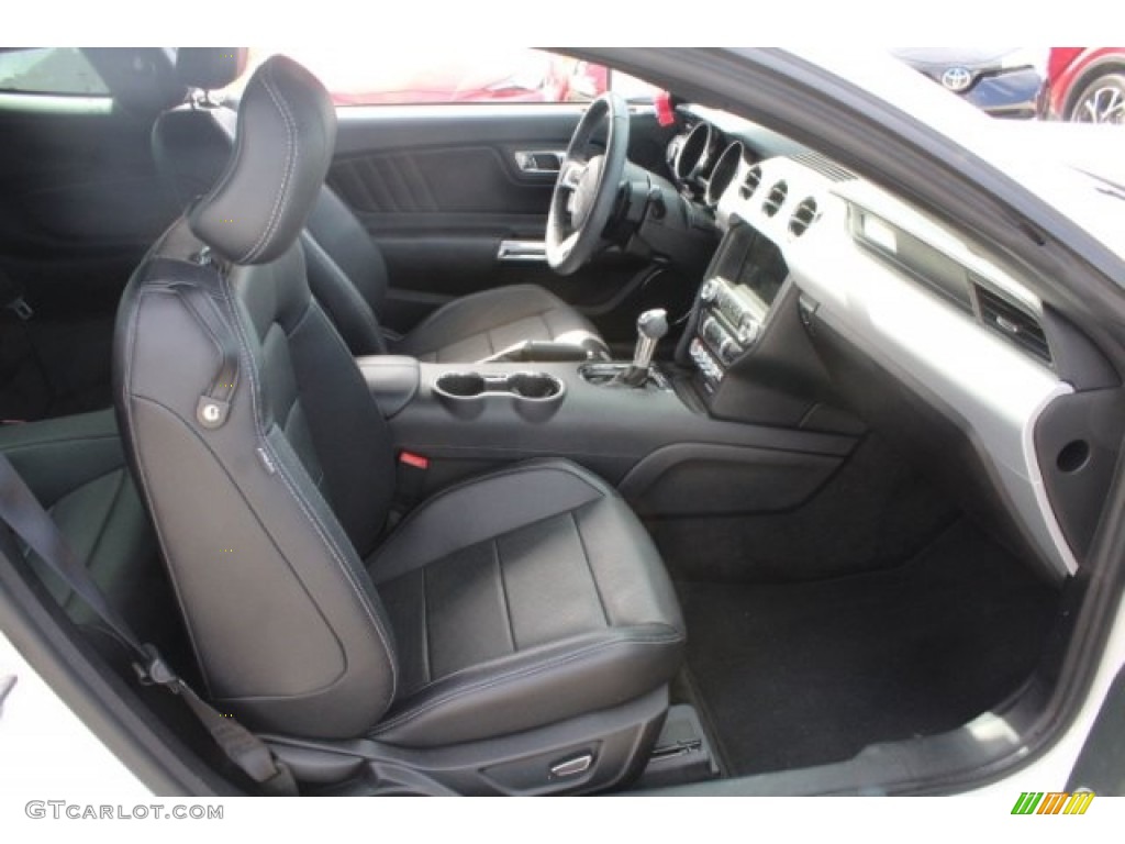 2017 Mustang EcoBoost Premium Coupe - Oxford White / Ebony photo #29