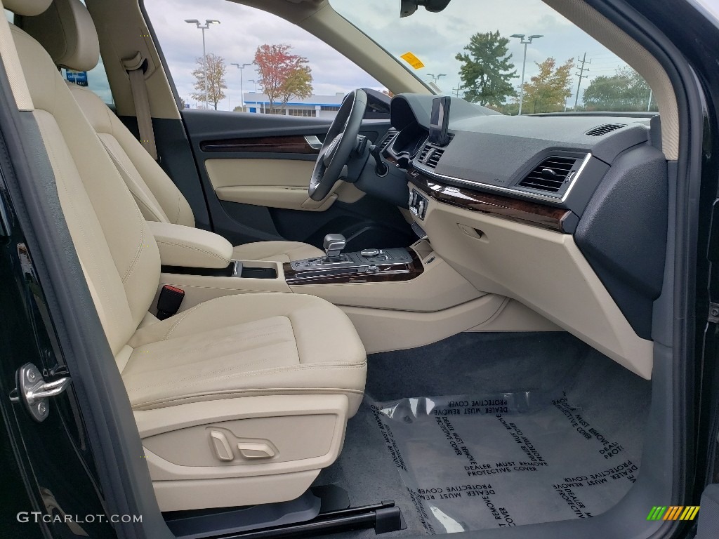 Atlas Beige Interior 2018 Audi Q5 2.0 TFSI Premium quattro Photo #130141796