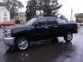 Black - Silverado 2500HD Work Truck Double Cab 4WD Photo No. 2