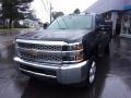Black - Silverado 2500HD Work Truck Double Cab 4WD Photo No. 3