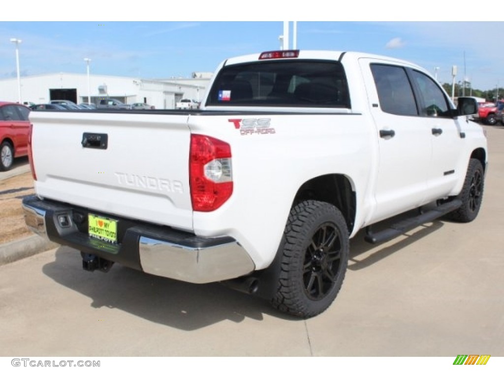 2019 Tundra TSS Off Road CrewMax - Super White / Graphite photo #8