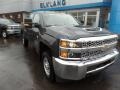 2019 Graphite Metallic Chevrolet Silverado 2500HD Work Truck Crew Cab 4WD  photo #2