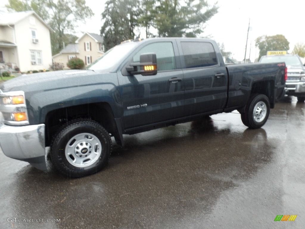 2019 Silverado 2500HD Work Truck Crew Cab 4WD - Graphite Metallic / Dark Ash/Jet Black photo #5