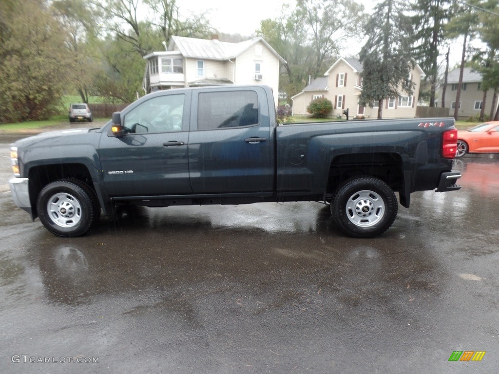 2019 Silverado 2500HD Work Truck Crew Cab 4WD - Graphite Metallic / Dark Ash/Jet Black photo #8