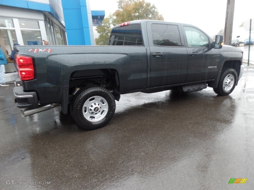 2019 Silverado 2500HD Work Truck Crew Cab 4WD - Graphite Metallic / Dark Ash/Jet Black photo #12