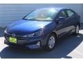 Lakeside Blue 2019 Hyundai Elantra SE Exterior
