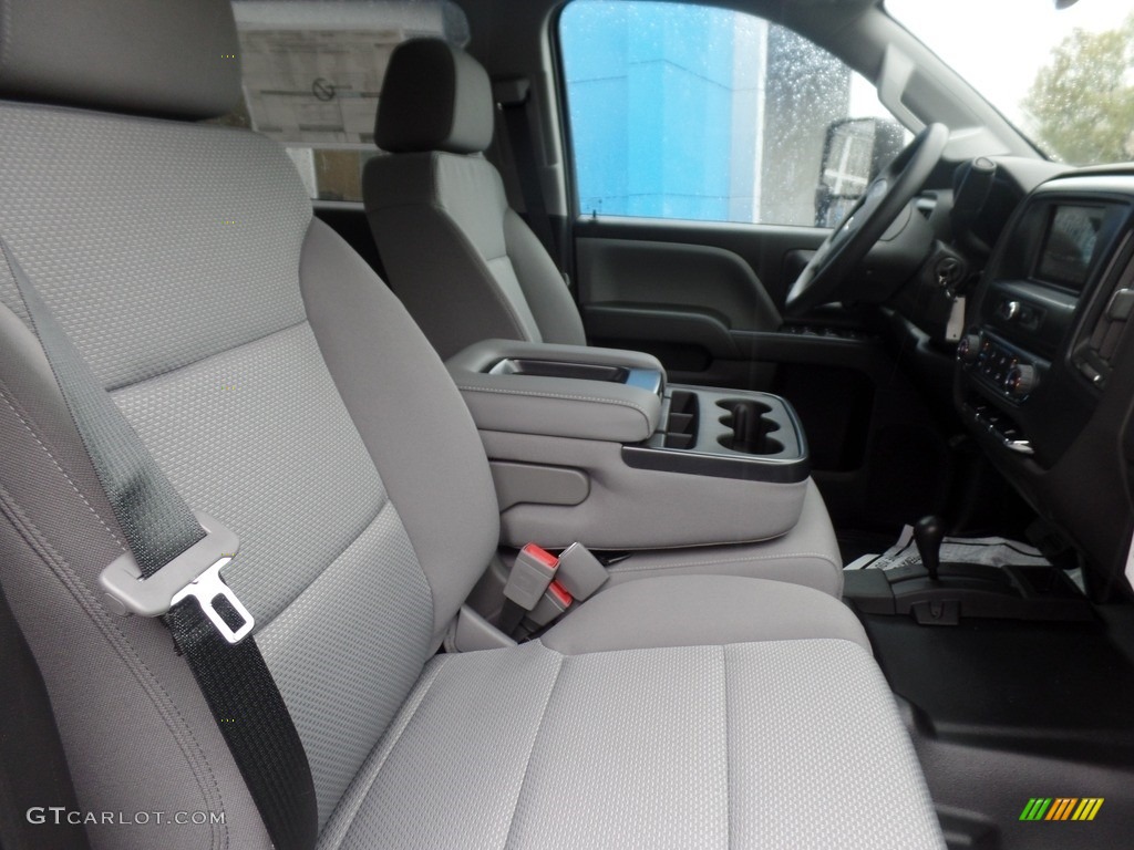 2019 Silverado 2500HD Work Truck Crew Cab 4WD - Graphite Metallic / Dark Ash/Jet Black photo #16