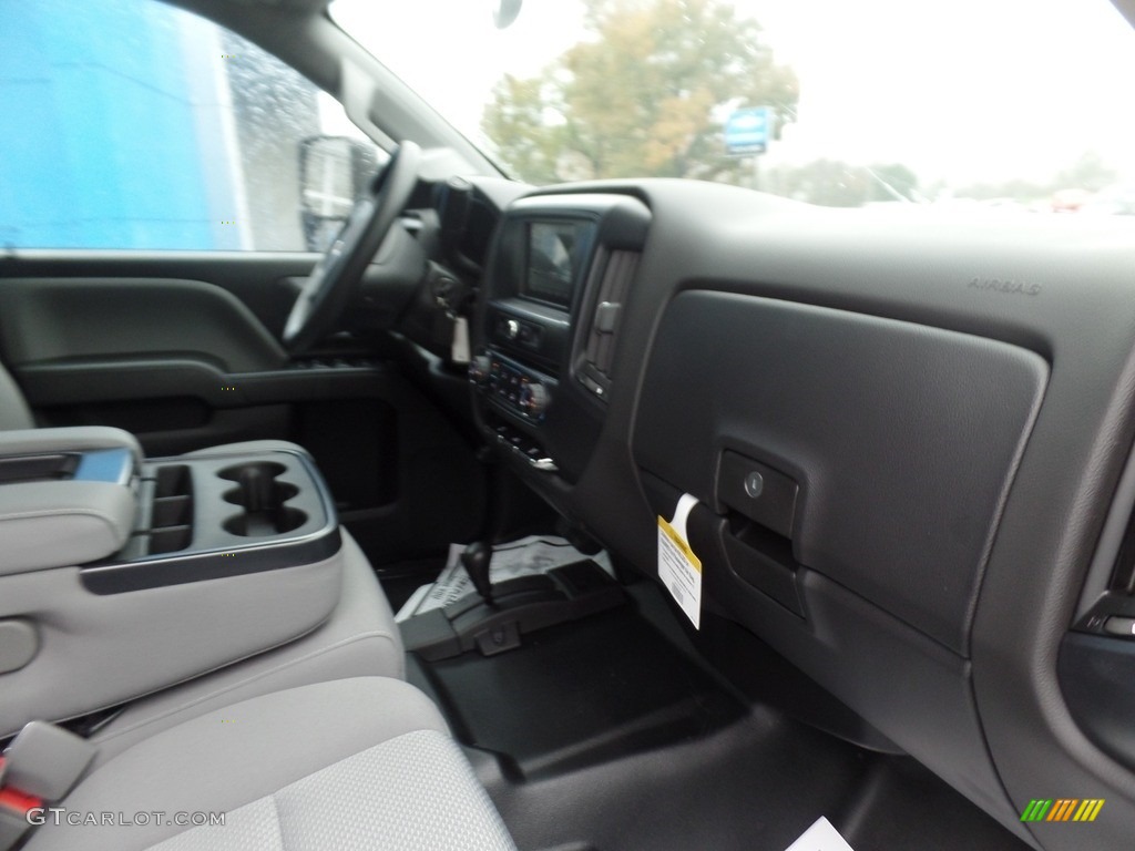 2019 Silverado 2500HD Work Truck Crew Cab 4WD - Graphite Metallic / Dark Ash/Jet Black photo #17