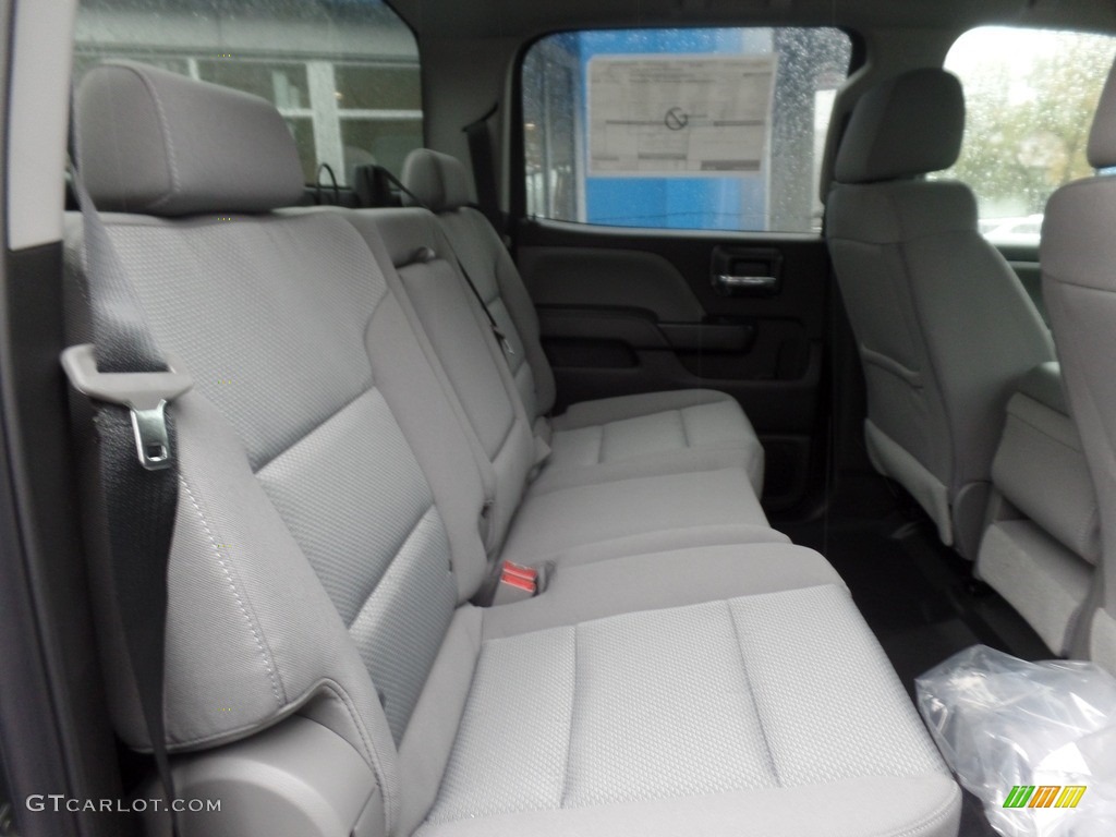 2019 Silverado 2500HD Work Truck Crew Cab 4WD - Graphite Metallic / Dark Ash/Jet Black photo #18