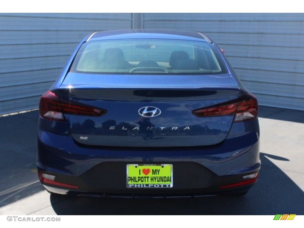 2019 Elantra SE - Lakeside Blue / Gray photo #8