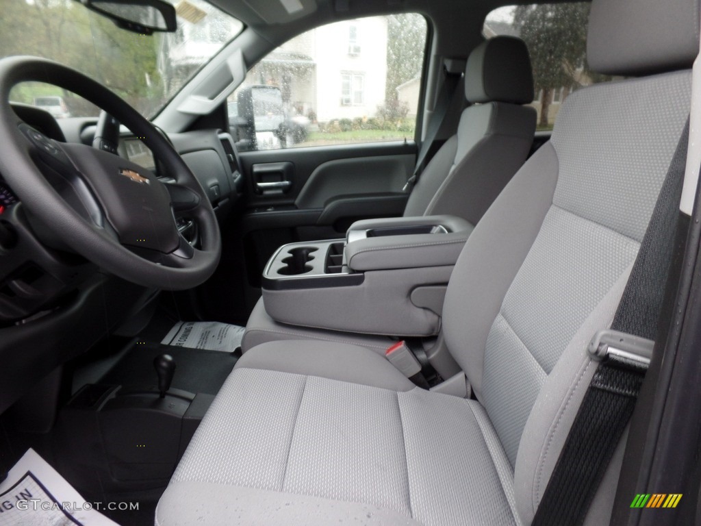 2019 Silverado 2500HD Work Truck Crew Cab 4WD - Graphite Metallic / Dark Ash/Jet Black photo #20