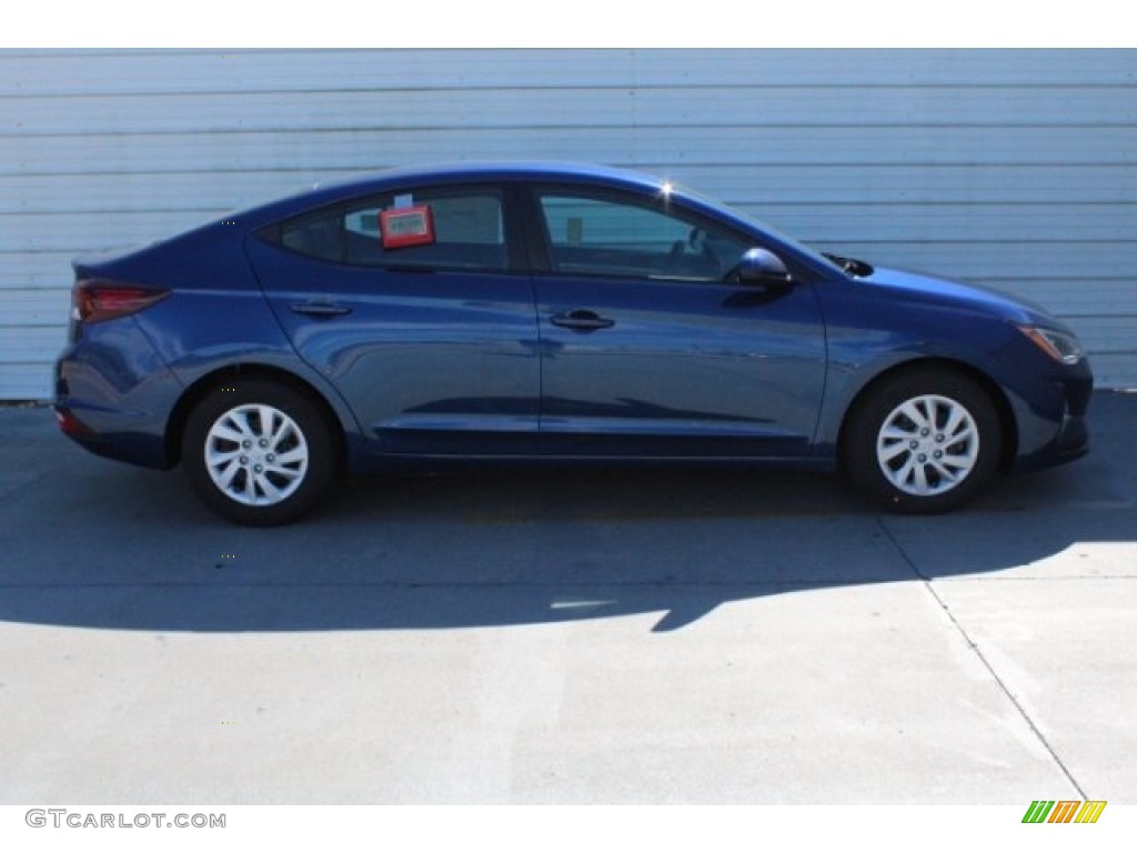 2019 Elantra SE - Lakeside Blue / Gray photo #12