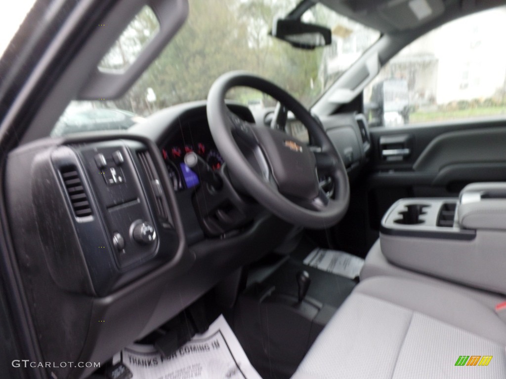 2019 Silverado 2500HD Work Truck Crew Cab 4WD - Graphite Metallic / Dark Ash/Jet Black photo #21