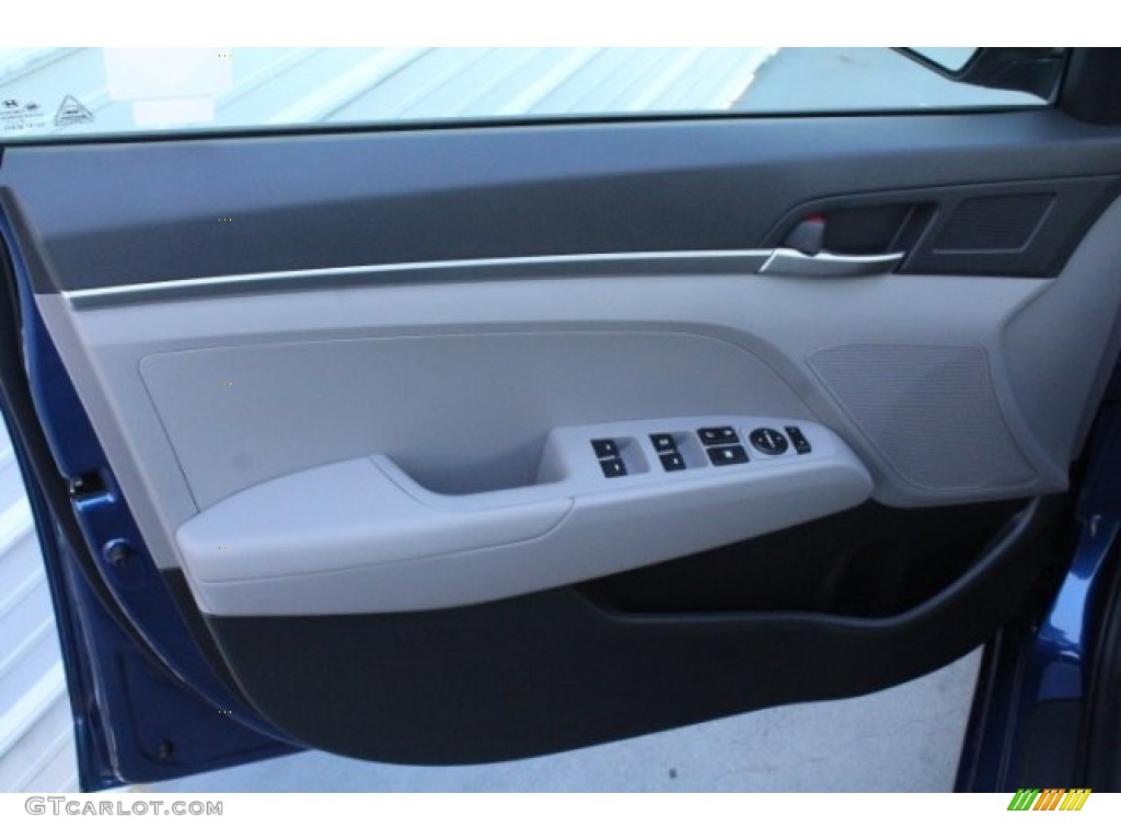 2019 Elantra SE - Lakeside Blue / Gray photo #15