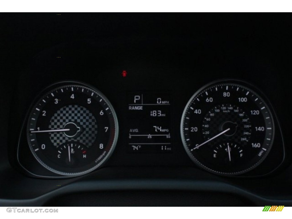 2019 Hyundai Elantra SE Gauges Photo #130143491