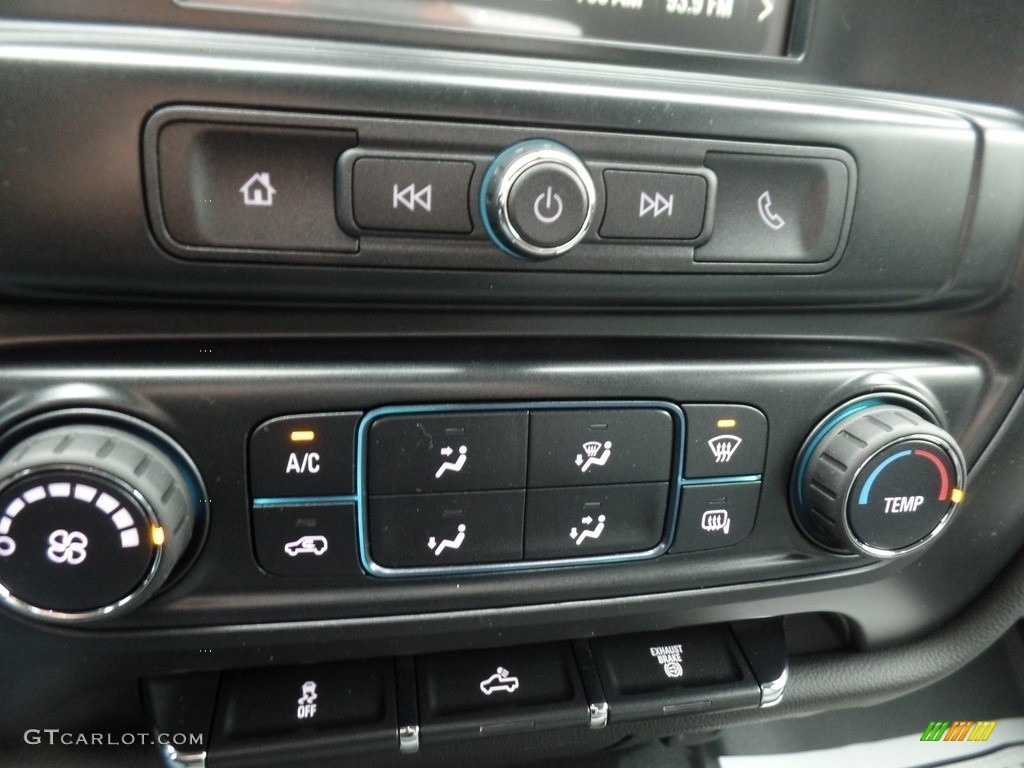 2019 Silverado 2500HD Work Truck Crew Cab 4WD - Graphite Metallic / Dark Ash/Jet Black photo #31