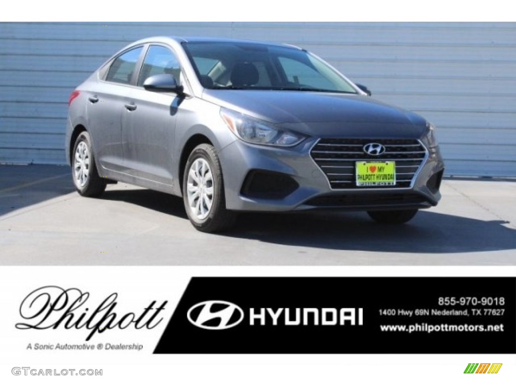 Urban Gray Hyundai Accent