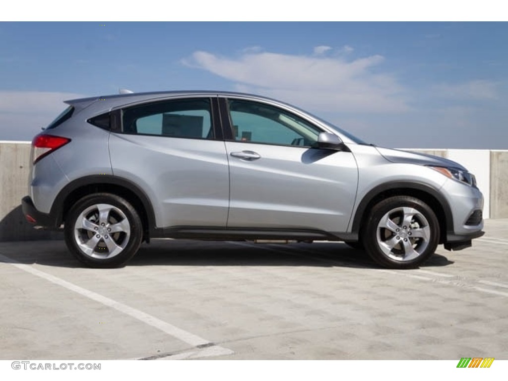 Lunar Silver Metallic 2019 Honda HR-V LX Exterior Photo #130145117