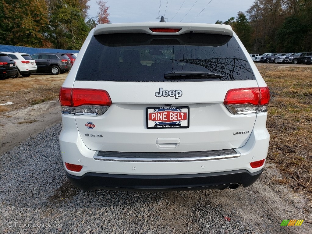 2019 Grand Cherokee Limited 4x4 - Bright White / Light Frost Beige/Black photo #5