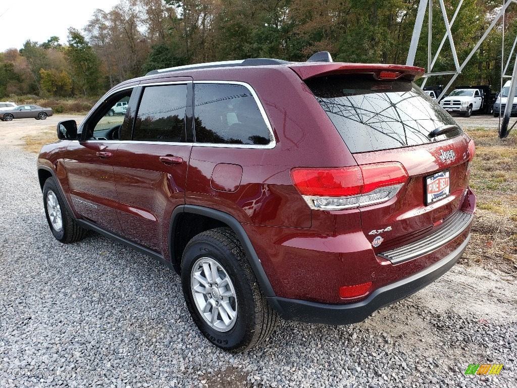 2019 Grand Cherokee Laredo 4x4 - Velvet Red Pearl / Black photo #4