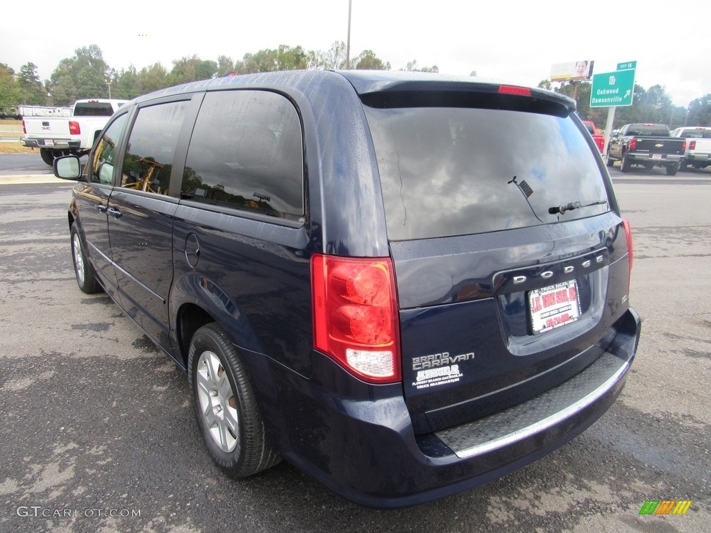 2012 Grand Caravan SE - True Blue Pearl / Black/Light Graystone photo #3