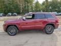 2019 Velvet Red Pearl Jeep Grand Cherokee Limited 4x4  photo #3