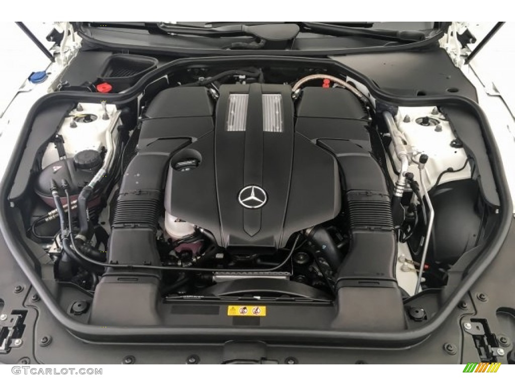 2019 Mercedes-Benz SL 450 Roadster 3.0 Liter DI biturbo DOHC 24-Valve VVT V6 Engine Photo #130148484