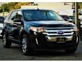 2014 Tuxedo Black Ford Edge Limited AWD  photo #3