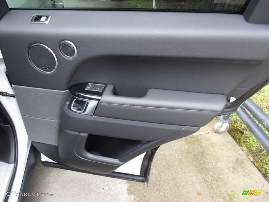 2019 Land Rover Range Rover Sport HSE Ebony/Ebony Door Panel Photo #130148993