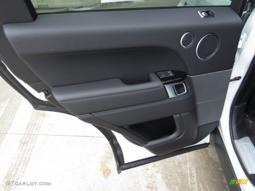 2019 Land Rover Range Rover Sport HSE Ebony/Ebony Door Panel Photo #130149008