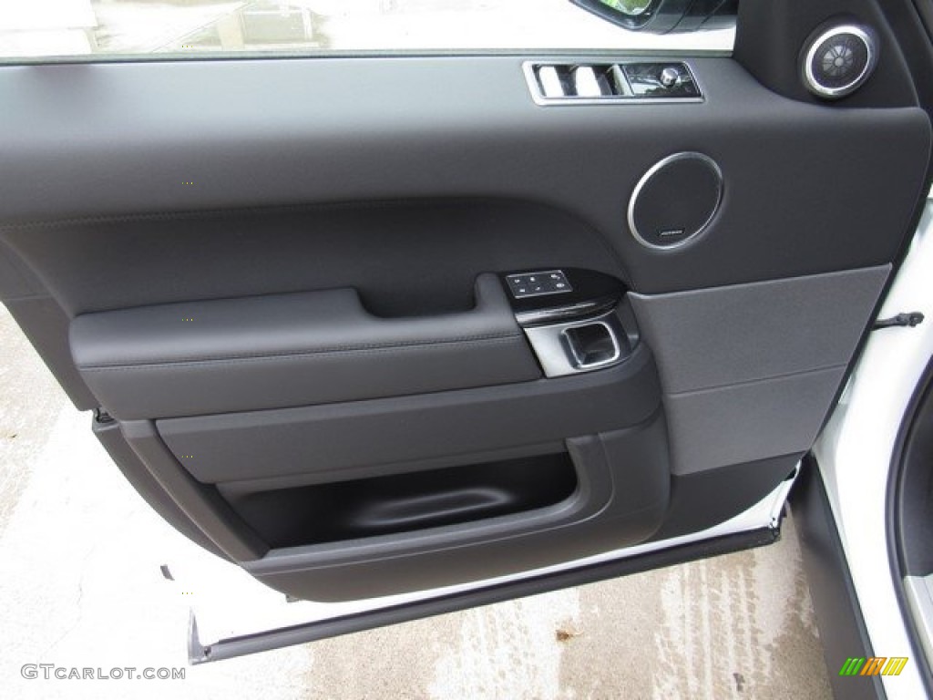 2019 Land Rover Range Rover Sport HSE Ebony/Ebony Door Panel Photo #130149026