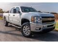 Summit White 2013 Chevrolet Silverado 2500HD LT Crew Cab 4x4
