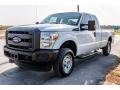 Oxford White - F250 Super Duty XL Super Cab 4x4 Photo No. 8