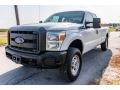 Oxford White - F250 Super Duty XL SuperCab 4x4 Photo No. 8