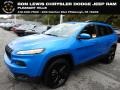 2018 Hydro Blue Pearl Jeep Cherokee Limited 4x4  photo #1